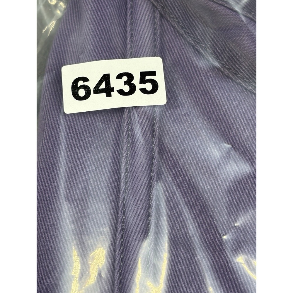Adidas x Ksenia Schnaider Denim Corset Top Purple Women's 12 Cotton Lace Up - Picture 9 of 9